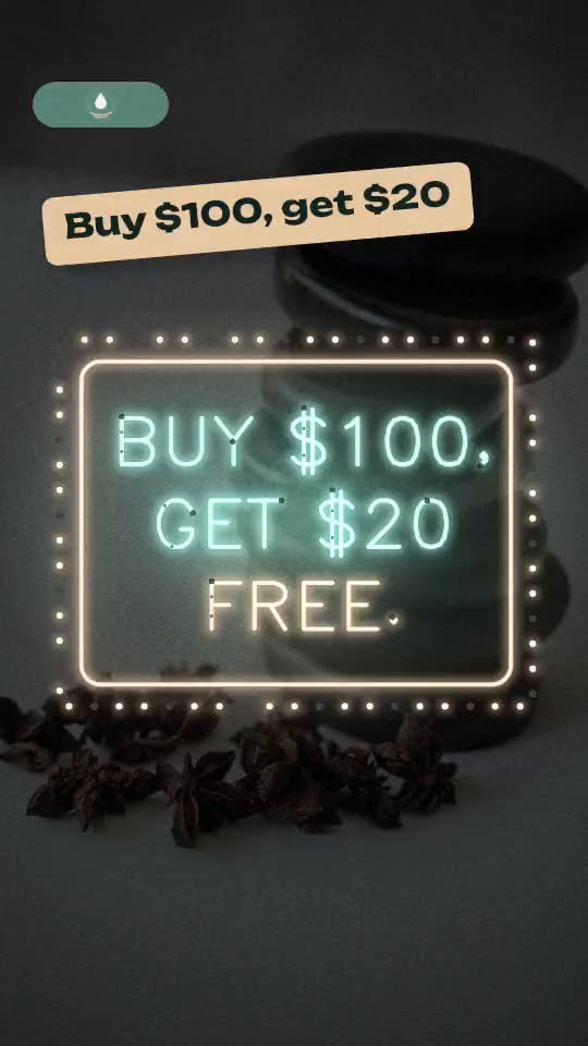 Gift cards promo video template, an example